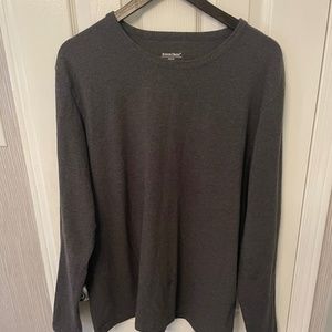 5 for $12. Grey long sleeve tee